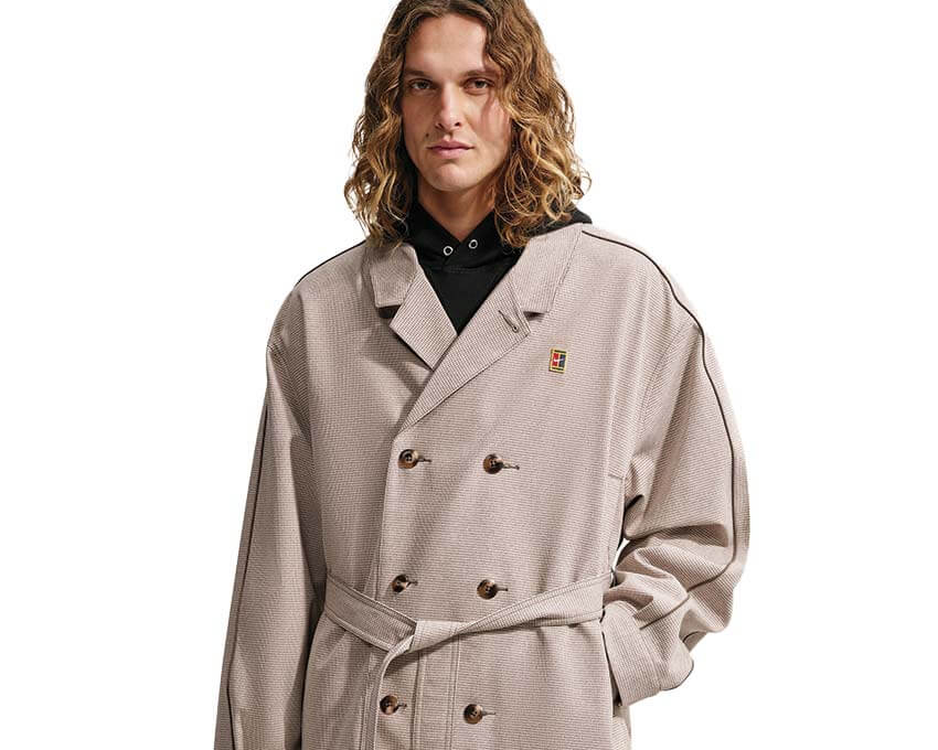 Nike Club Rules Trench Coat "Mink Brown"