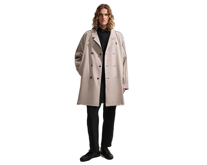 Nike Club Rules Trench Coat "Mink Brown"