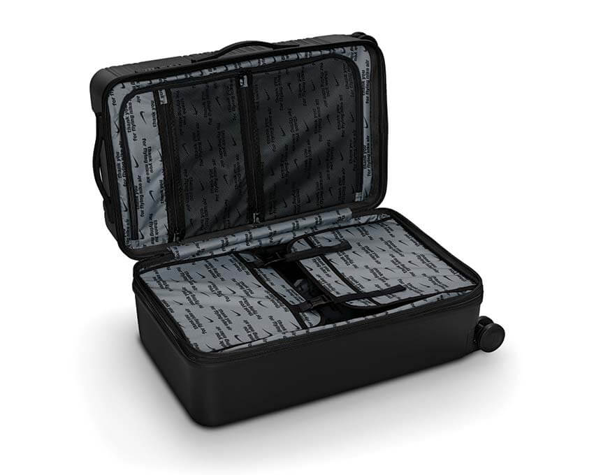 Nike Medium Checked Hardshell Luggage "Black"