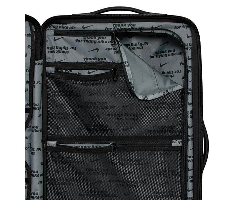 Nike Medium Checked Hardshell Luggage "Black"