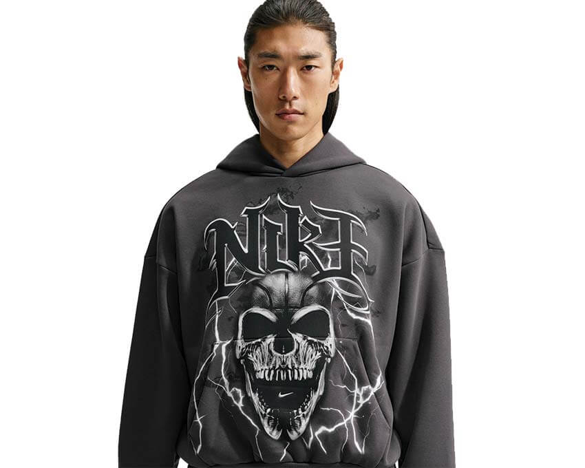 Nike Standard Issue Therma-FIT Brushed Hoodie "Anthracite"