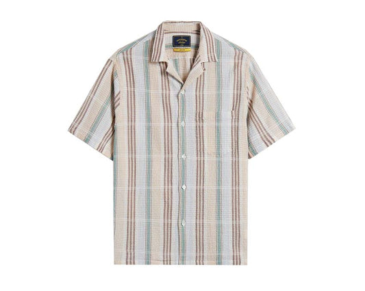Portuguese Flannel Beira Camp Shirt Multi