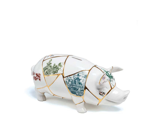Seletti Kintsugi Piggy Bank