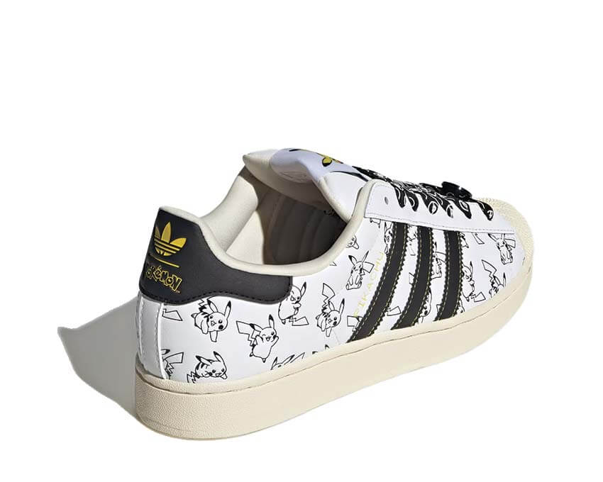 Adidas x Pokemon Superstar II "Pikachu BW"