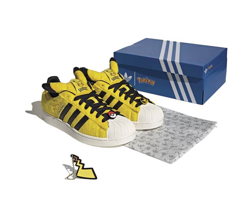 Adidas x Pokemon Superstar II "Pikachu"