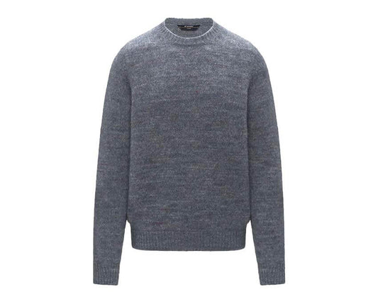 K-Way Chad Buttoned Yarn Pullover "Azure Blizzard Combo"