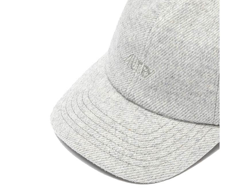 Autry Wool Baseball Logo Cap "Gris Melange"