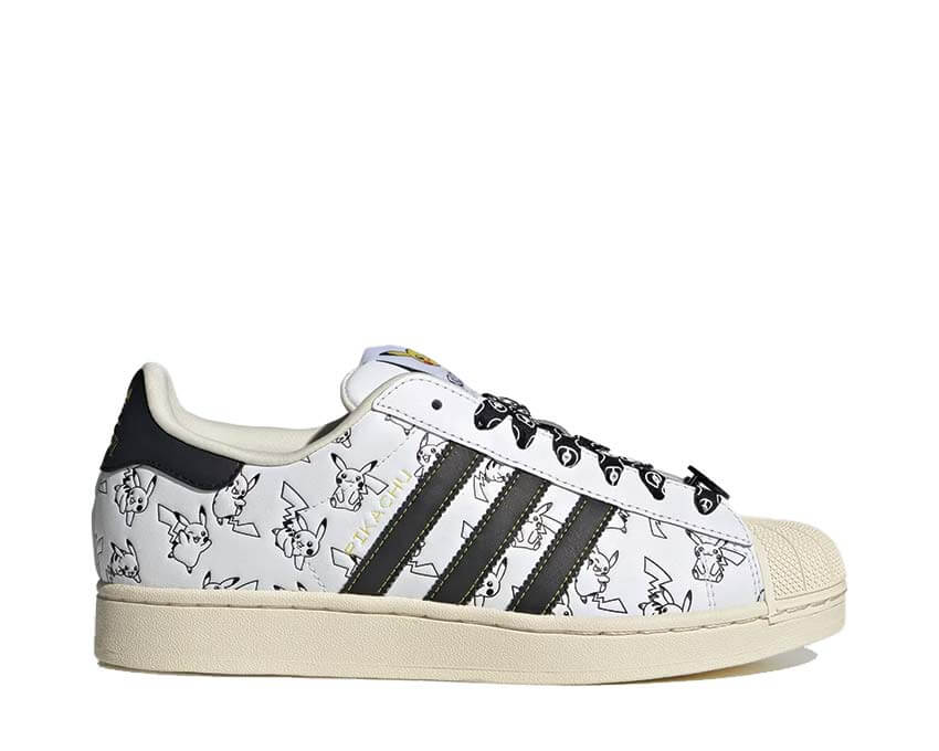 Adidas x Pokemon Superstar II "Pikachu BW"