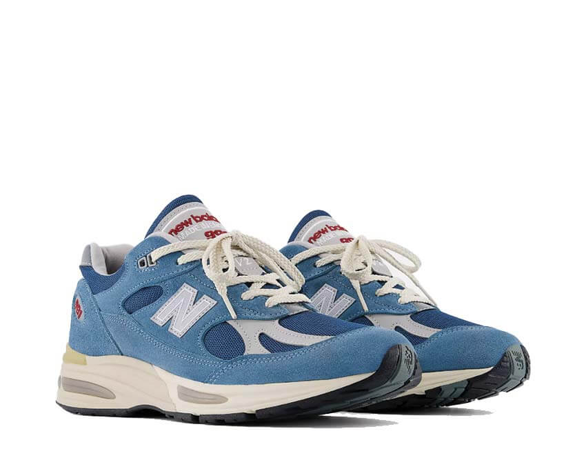 New Balance 991v2 Made in UK Vintage Sports "Bluesteel"